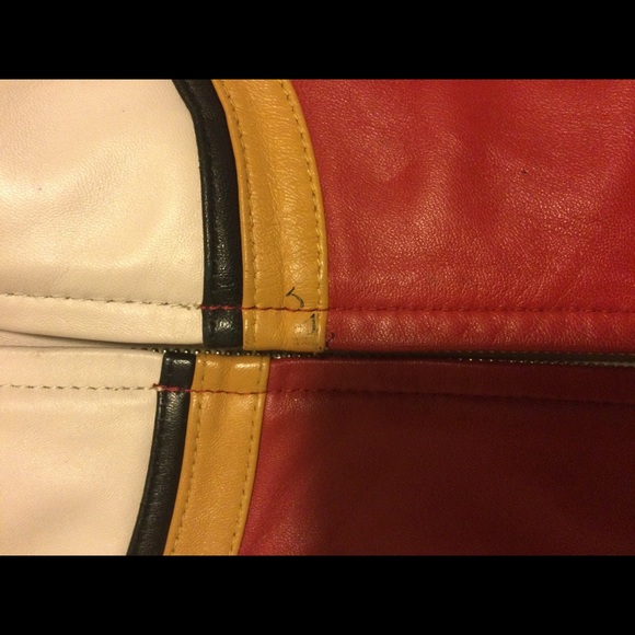 Vintage Nike Leather Motorcycle Jacket - Picture 6 of 7